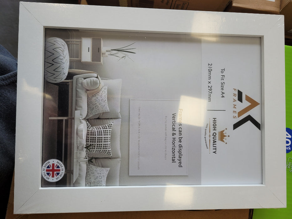 NDS a4 White Photo Frame