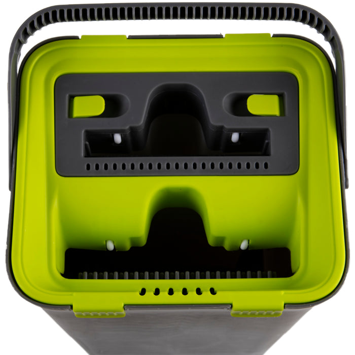 Self Wash & Dry Flat Mop & Bucket Set