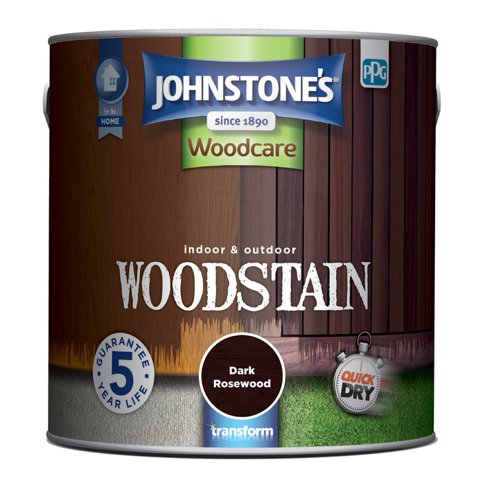 Johnstone's Woodstain - Dark Rosewood 2.5L