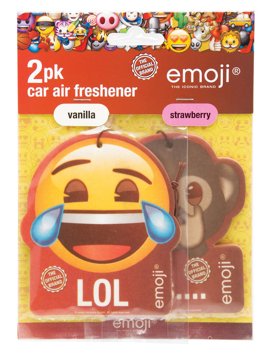 Car Air Freshener Emoji 2pk
