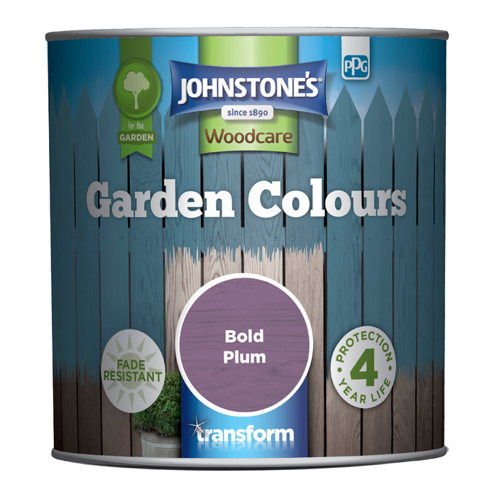 Johnstone's Garden Colours - Bold Plum 1L