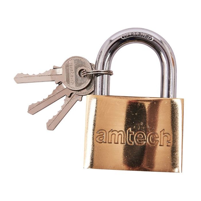 Brass Padlock 63mm