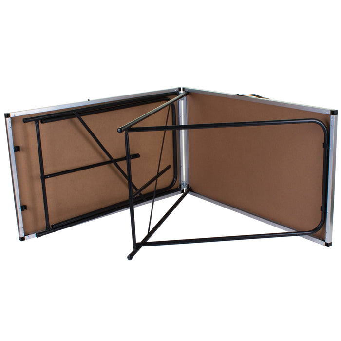 2M Folding Steel Table