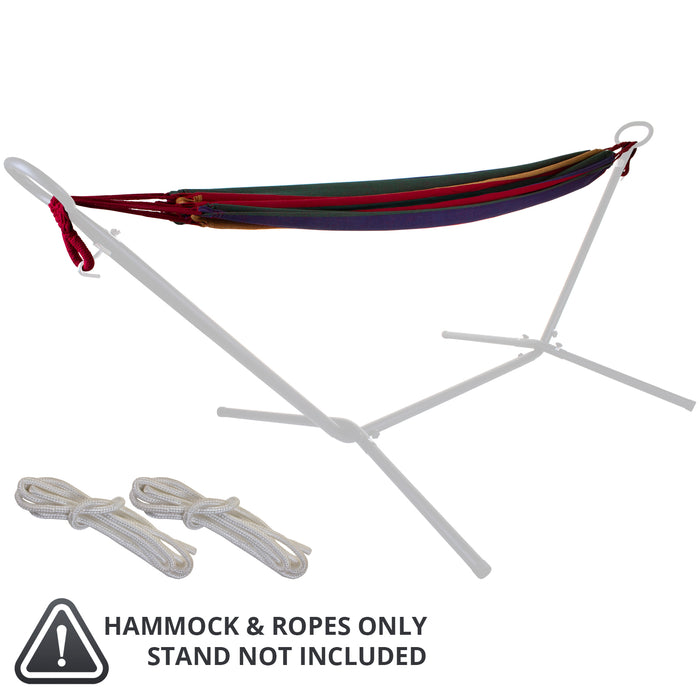 Red Striped Hammock & Carry Bag