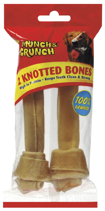 Knotted Bones Natural 2pk