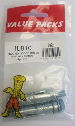 Anchors Loose Bolt M8
