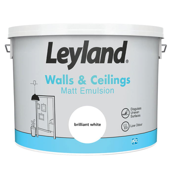 Leyland Trade Smart Matt – Brilliant White (2.5L) – Painters Hub - View #8