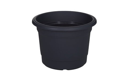 Round Milano Planter Black