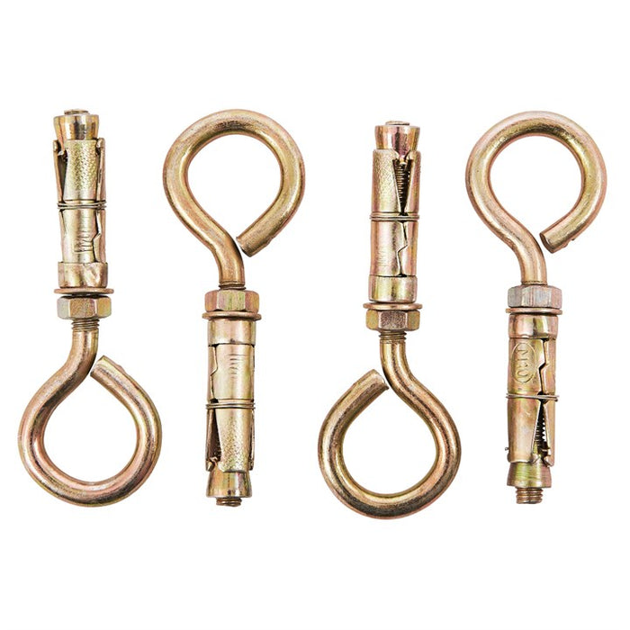 Closed Hook Bolts 10mm 4pc