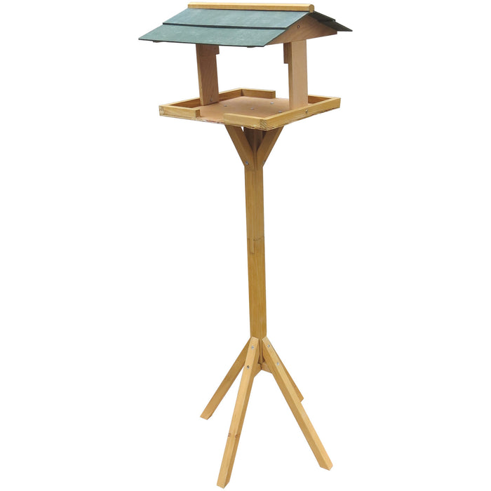 Wooden Bird Table