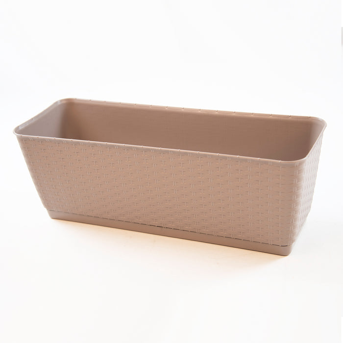 Self-Watering Planter - Mocha