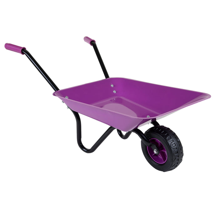 Kids Wheelbarrow - Purple/Black