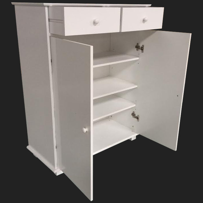 White Shoe Cabinet (ONLY FOR LARGER STORES)