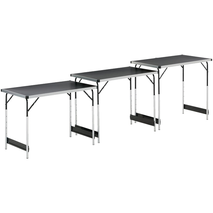 Set of 3 Folding Tables