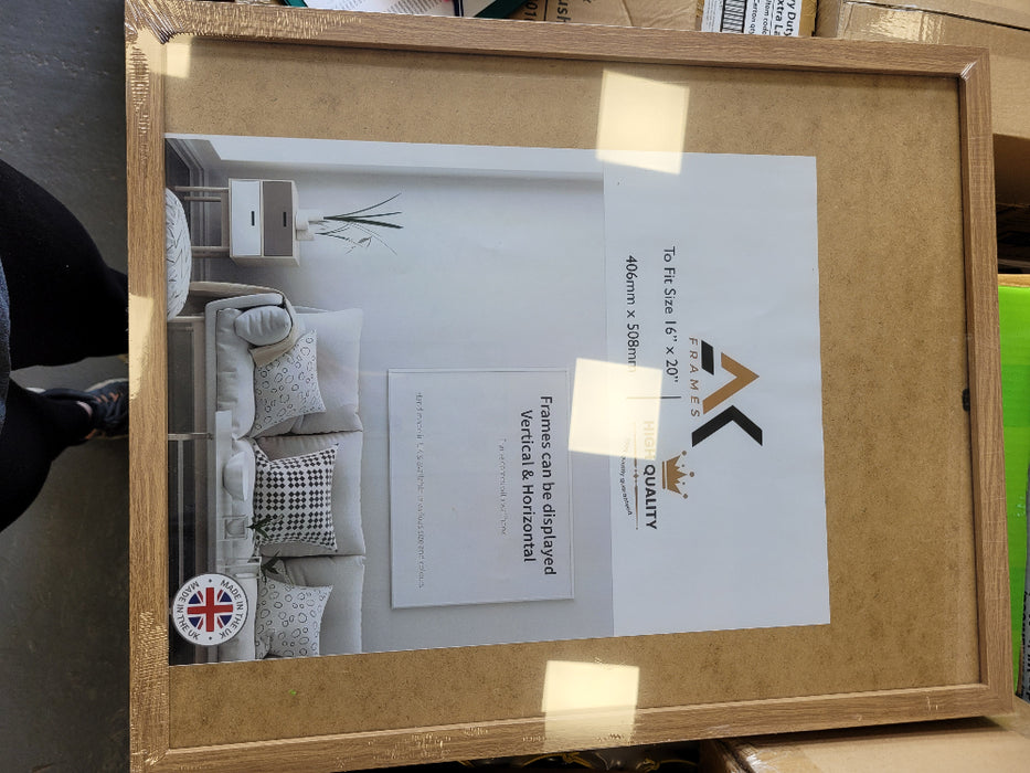 NDL 20x16 Oak Photo Frame