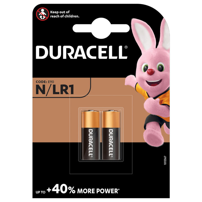 Duracell Batteries N/LR1 2pc