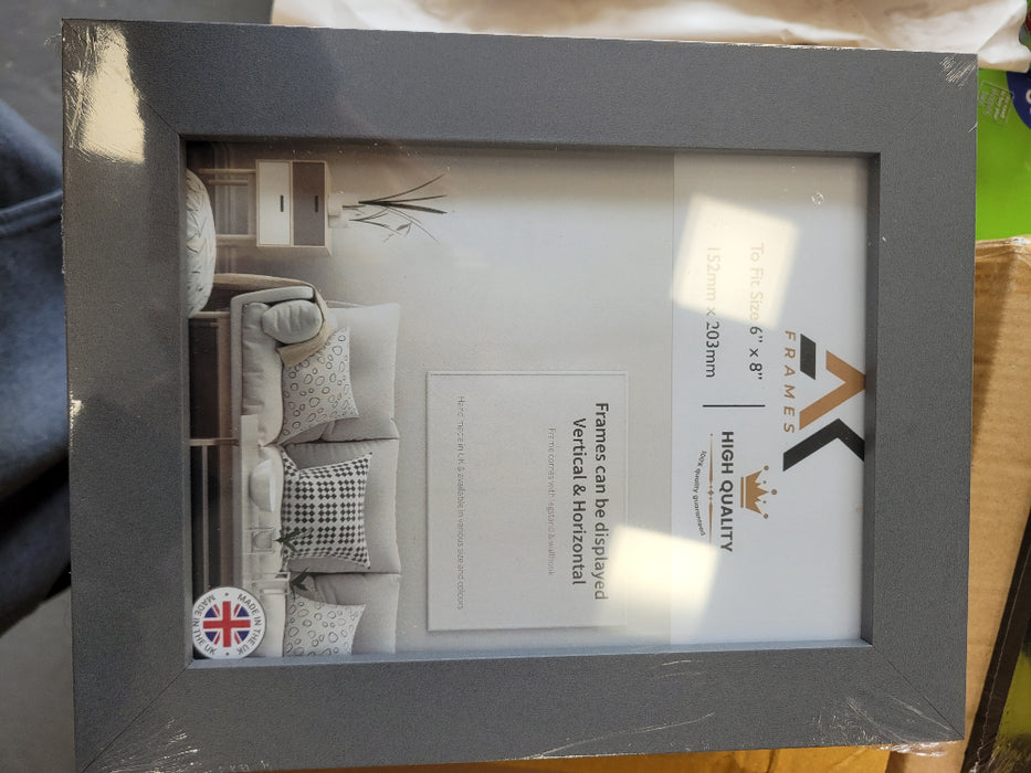 NDS 8x6 Dark Grey Photo Frame