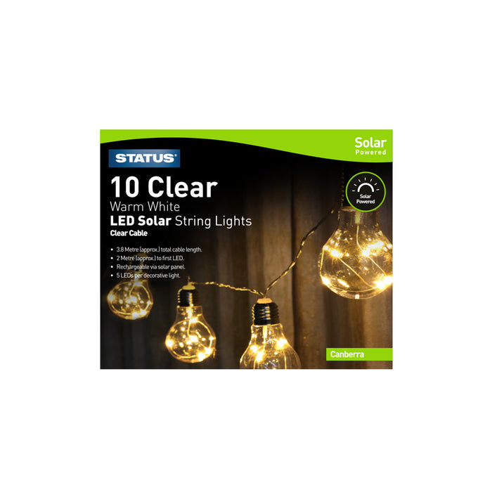 LED Solar String Light Bulbs