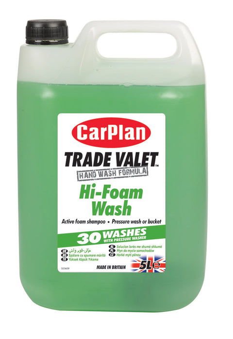 Valet Hi-Foam Wash Active Foam Shampoo 5L