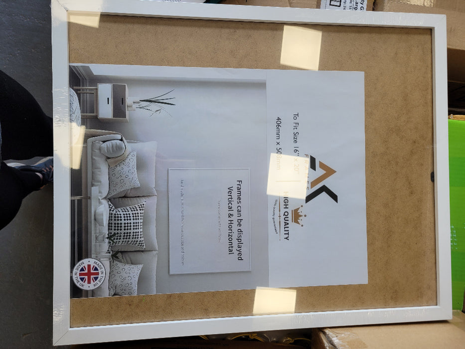 NDL 20x16 White Photo Frame
