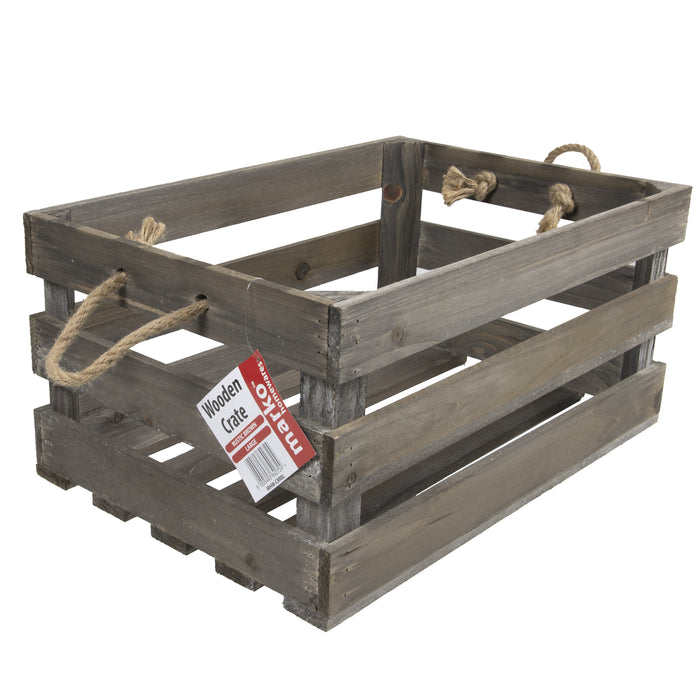 Rustic Brown Wooden Crates