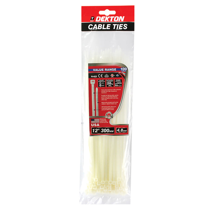 Cable Ties 300mm 100pc