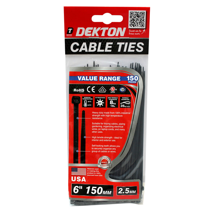 Cable Ties 150mm 150pc