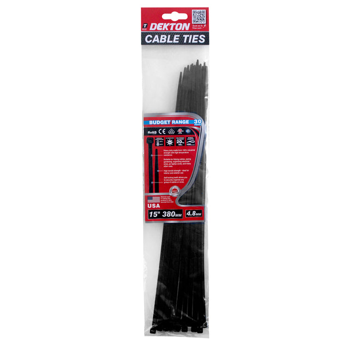 Cable Ties 380mm 30pc