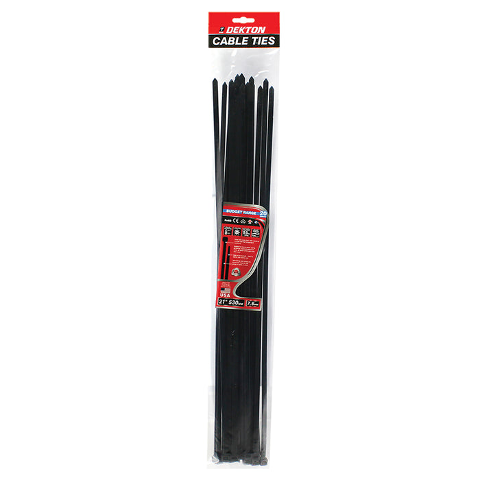 Cable Ties 530mm 20pc