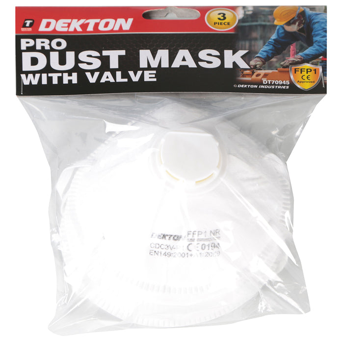 Dust Mask with Valve