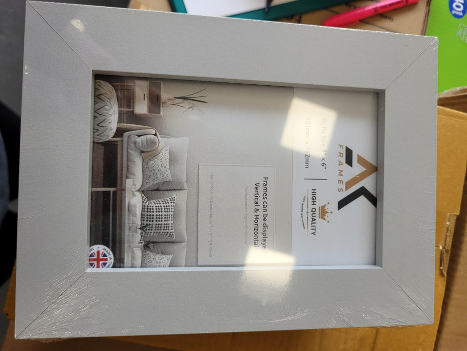 NDS 6x4 Light Grey Photo Frame