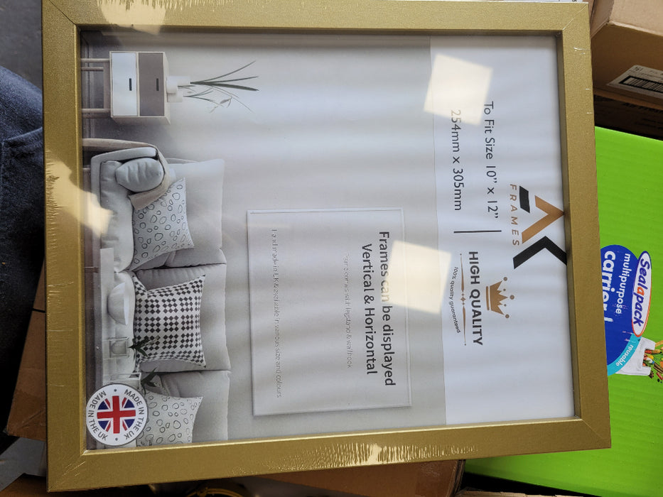 NDL 12x10 Gold Photo Frame