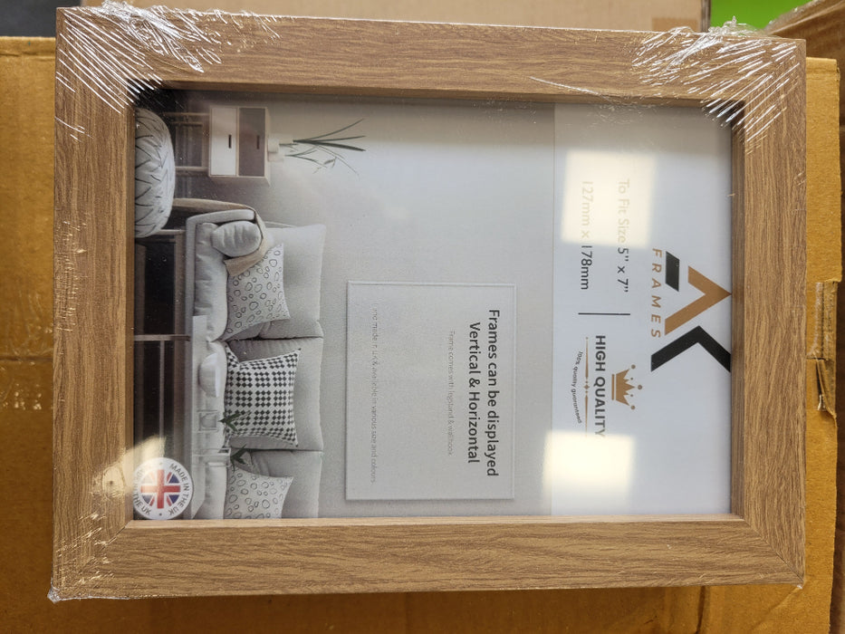 NDL 7x5 Oak Photo Frame