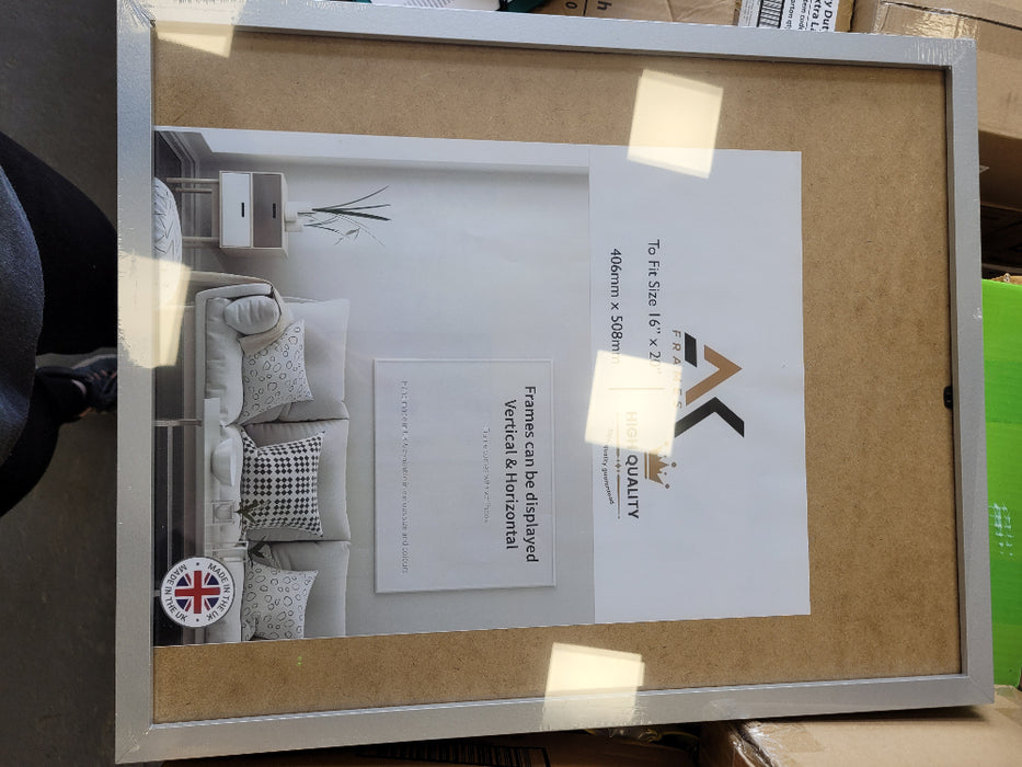 NDL 20x16 Silver Photo Frame