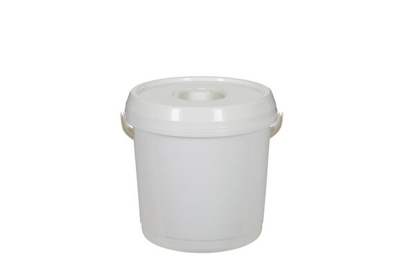 Bucket With Lid Cream