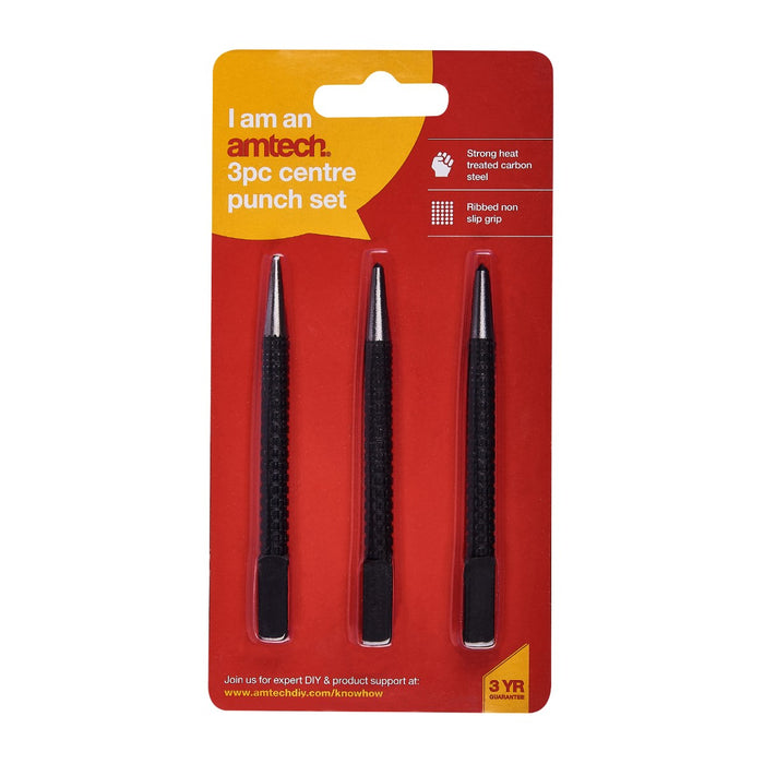 Centre Punch Set 3pc