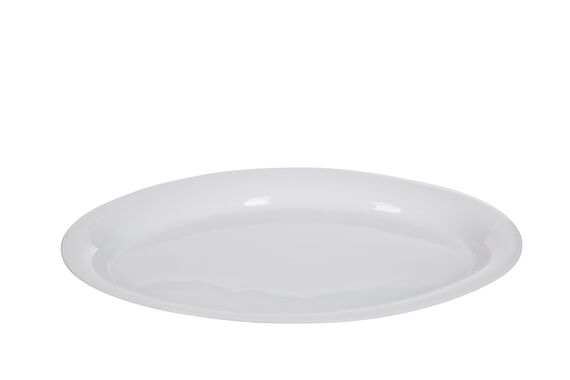 Oval Platter White 42cm