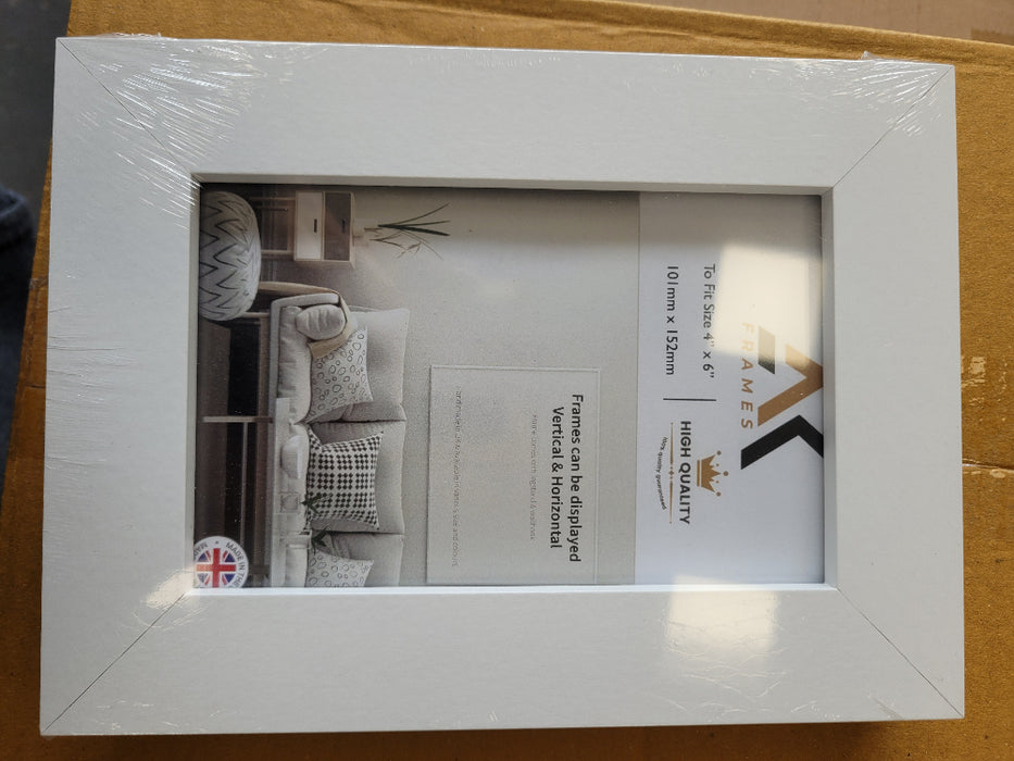 NDS 6x4 White Photo Frame