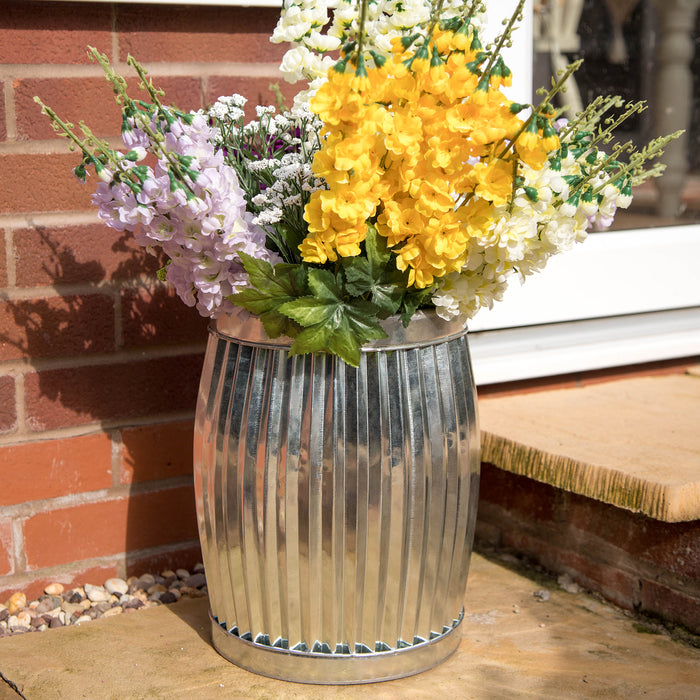 Garway Galvanised Planters