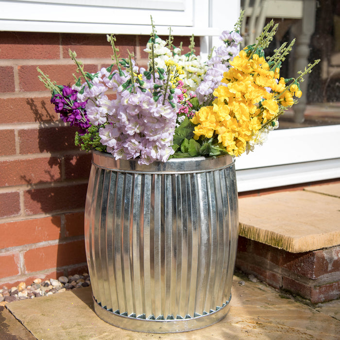 Garway Galvanised Planters