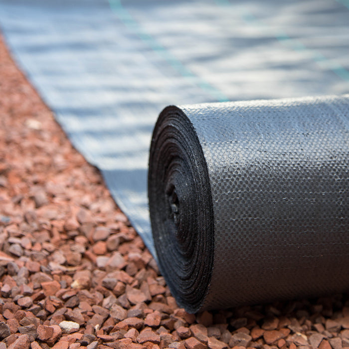 Heavy Duty Weed Control Fabric - 100GSM 1M x 50M