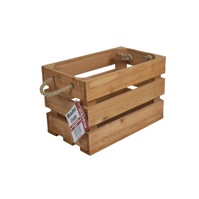 Light Brown Wooden Crates