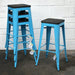 Empoli Stools - Eggshell Blue