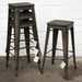 Empoli Stools - Gun Metal Grey