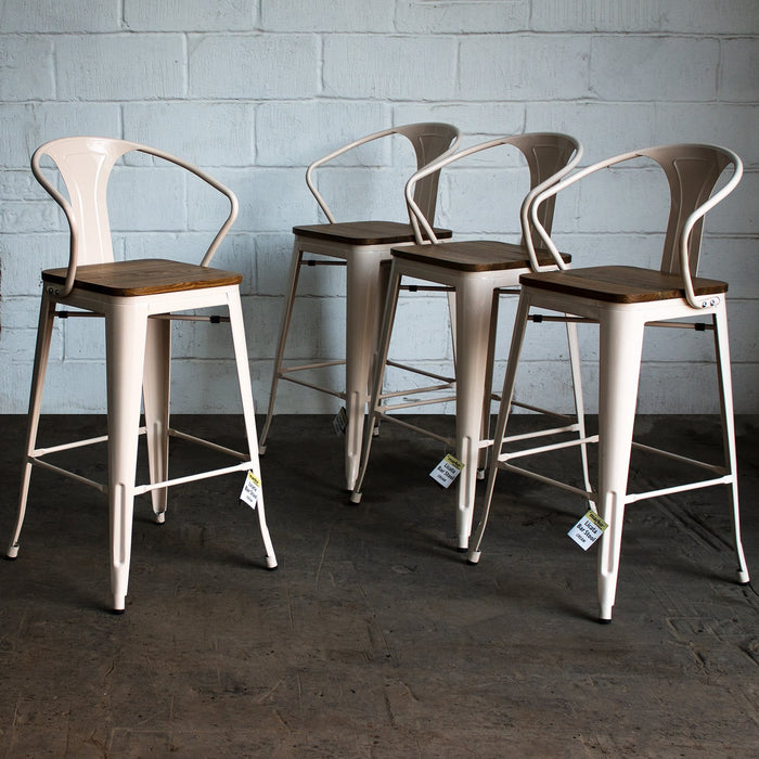 Licata Bar Stool - Cream