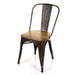 Palermo Chairs - Gun Metal
