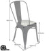 Siena Chairs - Eggshell Blue