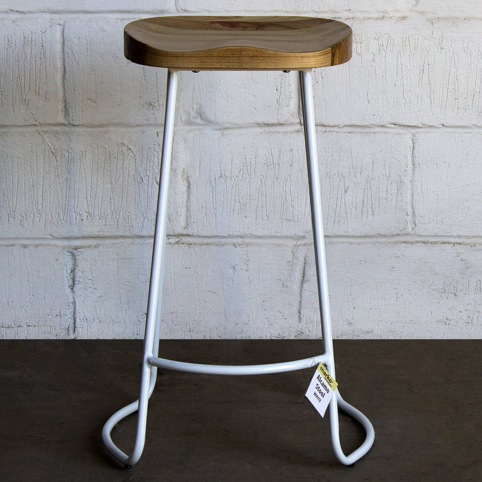 Alcamo Stool - White