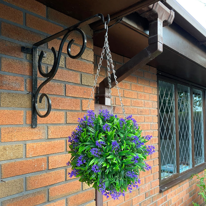 30cm Lavender Topiary Ball - Purple
