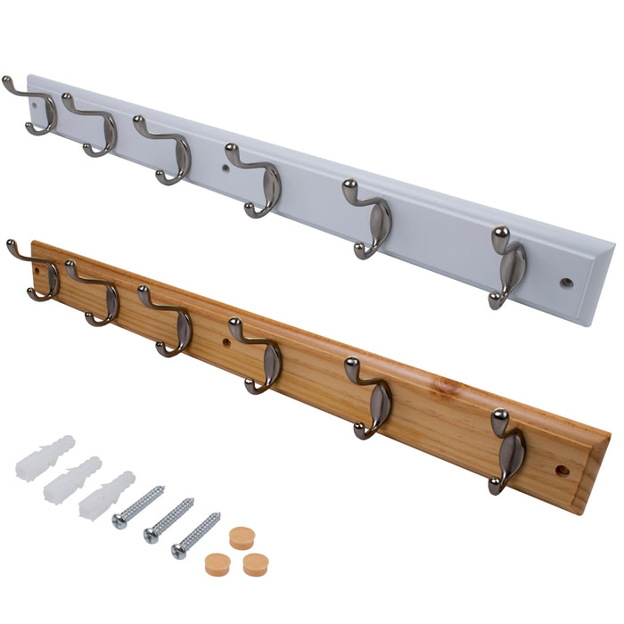 6 Double Coat Racks